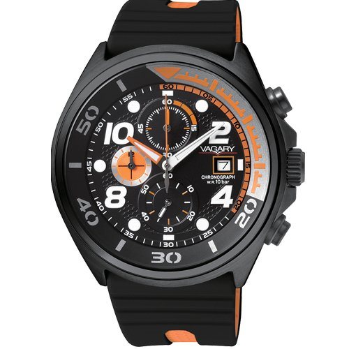 Watch Vagary Man Vagary Aqua-39 10 2015 in Steel IA8-849-50 - IA8-849-50